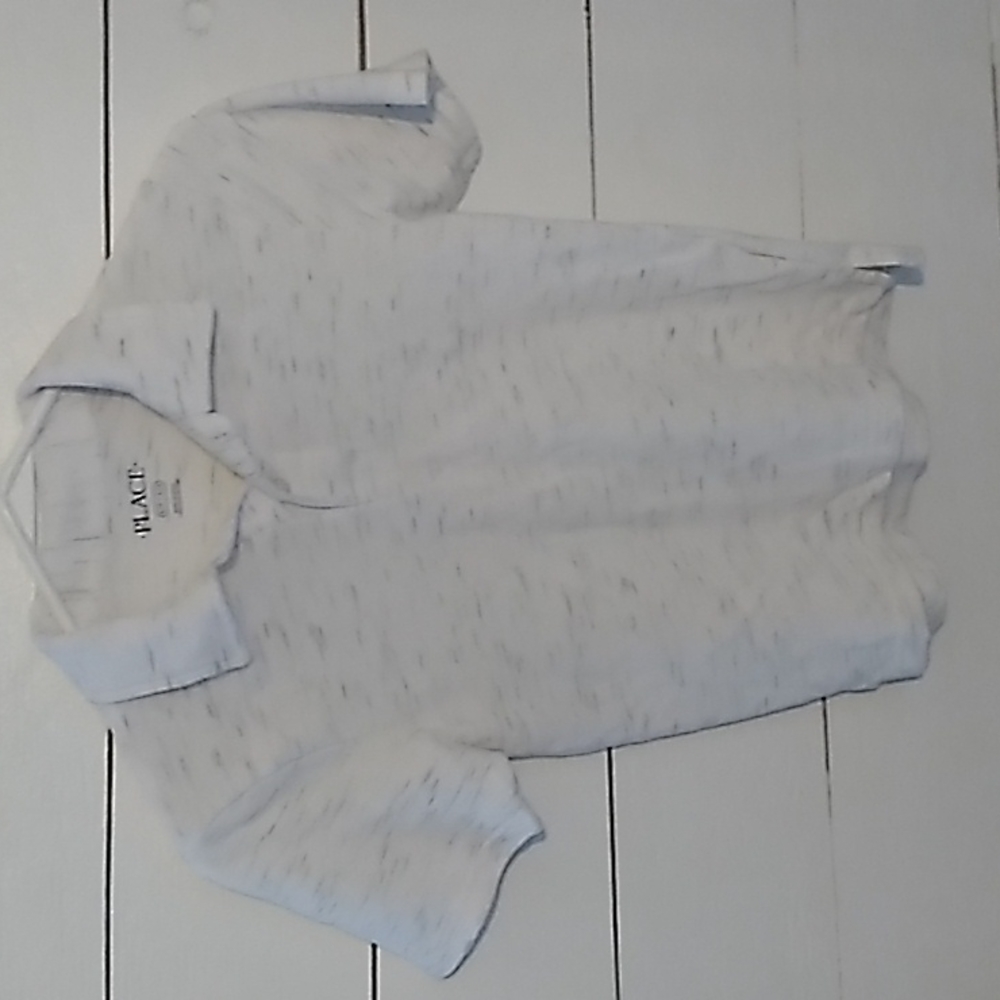 Boys white polo shirt size small (5/6)
